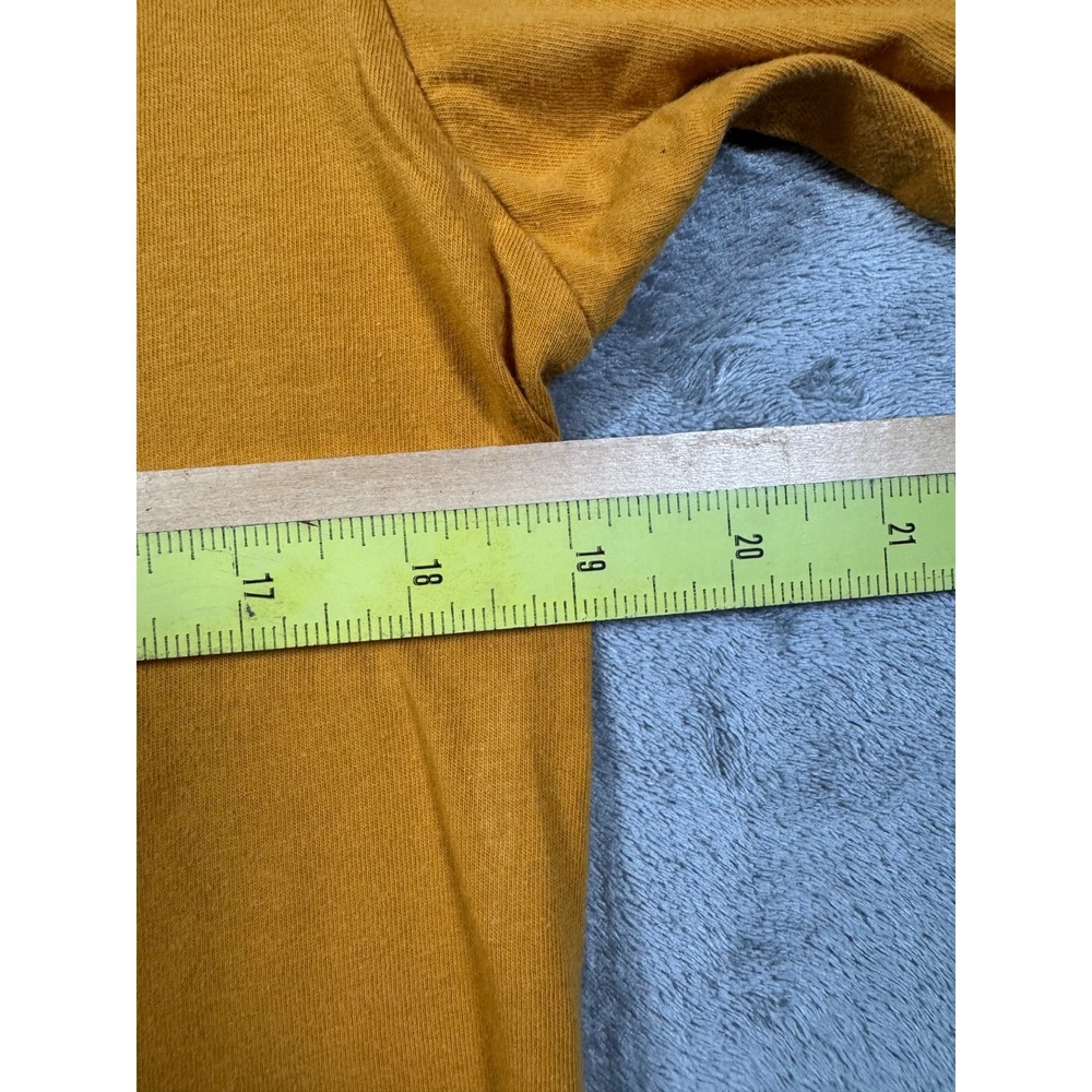 Mens DEMON SLAYER CORPS Zenitsu Agatsuma Golden Yellow T-Shirt All Cotton Sz Med - Picture 3 of 8